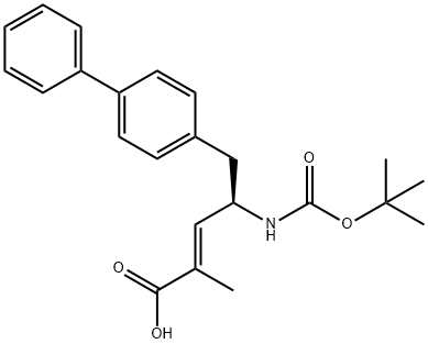 (R, E) - 5 ([1,1' - diphényle] - 4-yl) - aminés structure 4 ((tert-butoxycarbonyl)) - 2-Methylpent-2-enoic acide