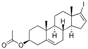 structure de l'acétate 17-Iodoandrosta-5,16-dien-3beta-ol 3