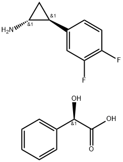 (1R, 2S) - 2 cyclopropanamine (3,4-Difluorophenyl) (2R) - structure hydroxy d'ethanoate (de phényle)
