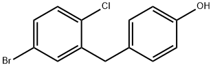 4 structure du phénol (5-broMo-2-chlorobenzyl)