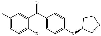 (2-Chloro-5-iodophenyl) [4 [[(3S) - tetrahydro-3-furanyl]] structure oxy de methanone de phényle]