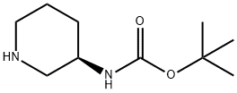 (R) - structure (Boc-aminée) de la pipéridine 3